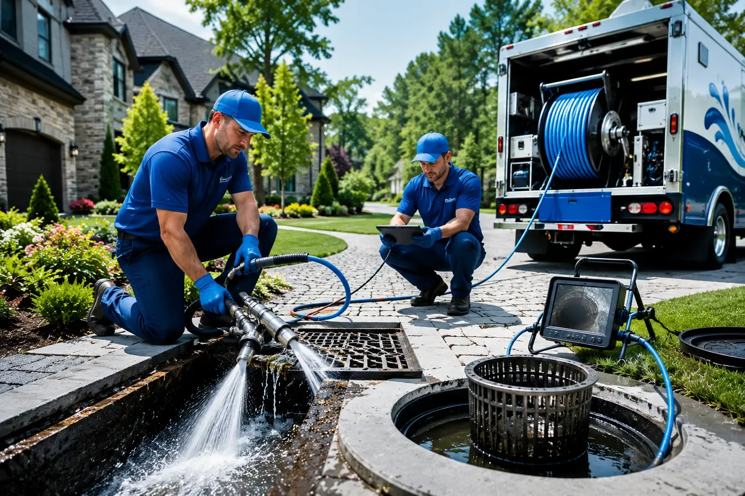 Local outdoor drain cleaning professionals in Saxis, VA